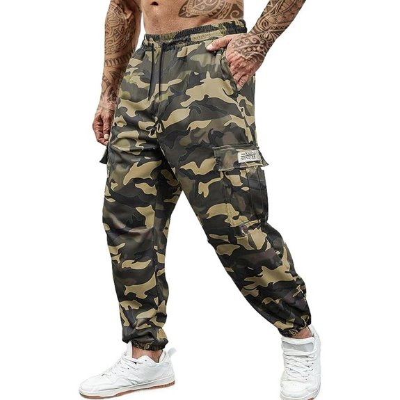 5 Best Tactical Joggers for Streetwear Fans 1 Men's Camo Jogger Pants – Tactical Cargo Tapered