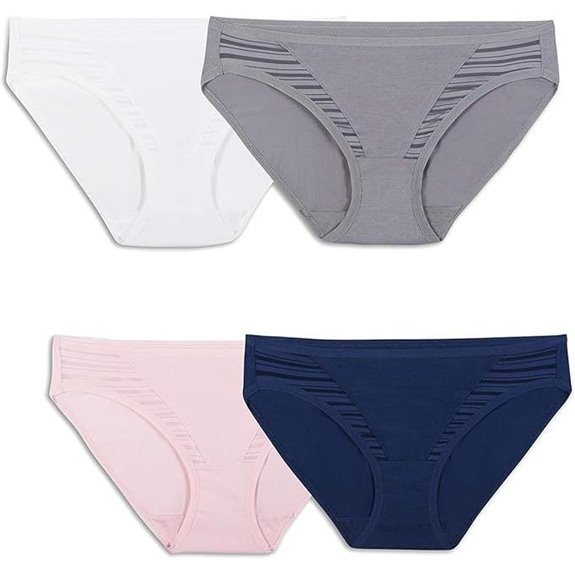 5 Best Ant-Odor Underwear Your Confidence Will Love 4 Fruit of the Loom Women’s Breathable Moisture-Wicking Underwear (Plus Size)