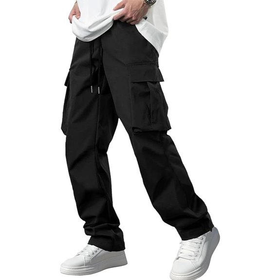 5 Tech Cargo Joggers You’ll Reach For Every Day 3 Comdecevis Men's Cargo Joggers with Pockets