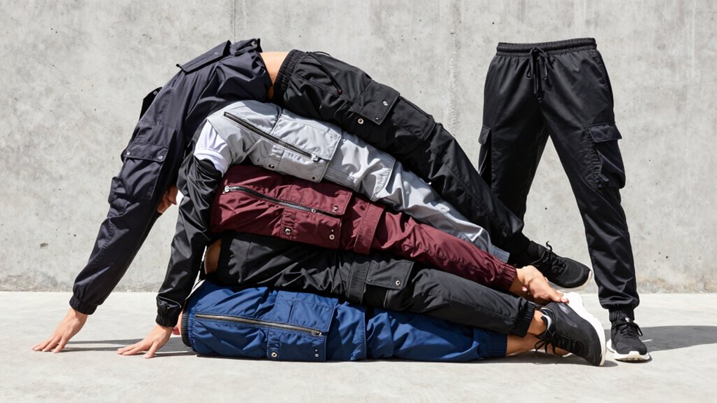 five tech cargo joggers daily