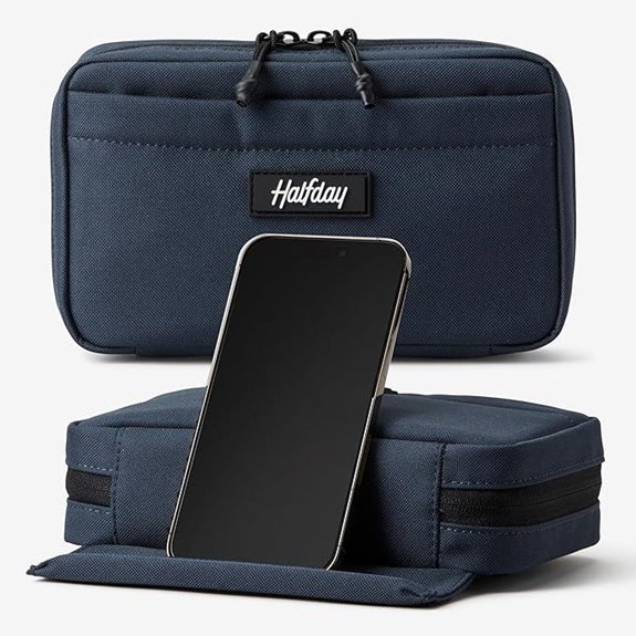 5 Best Tech Organizer Pouches You’ll Actually Use And Love 3 Halfday Sidekick Tech Organizer Kit with Flip-Out Stand