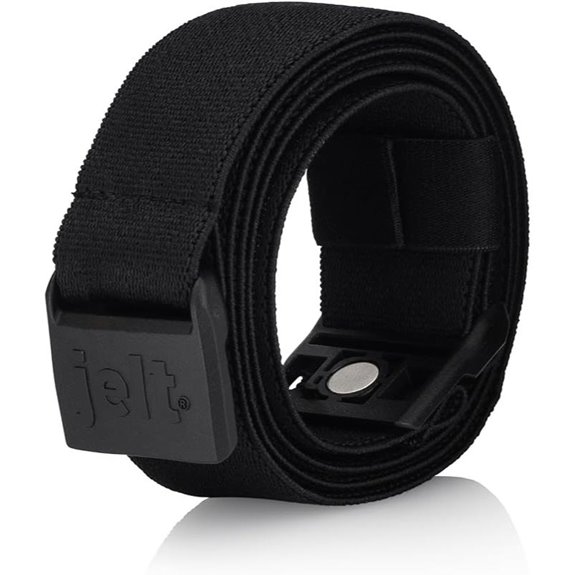 4 Best Magnetic Buckle Belts That Actually Stay Put 4 JeltX Adjustable Elastic Belt with Magnetic Buckle