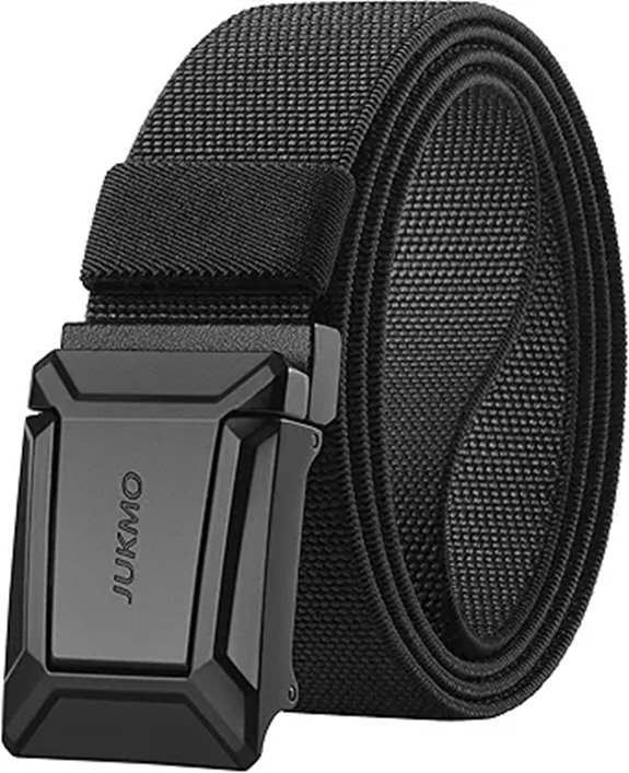 5 Stretch Web Belts Worth Keeping On Hand 4 JUKMO Stretch Tactical Belt for Men