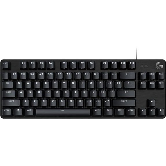 5 Best Compact Mechanical Keyboards That Save Desk Space 2 Logitech G413 TKL SE Mechanical Keyboard (Black)