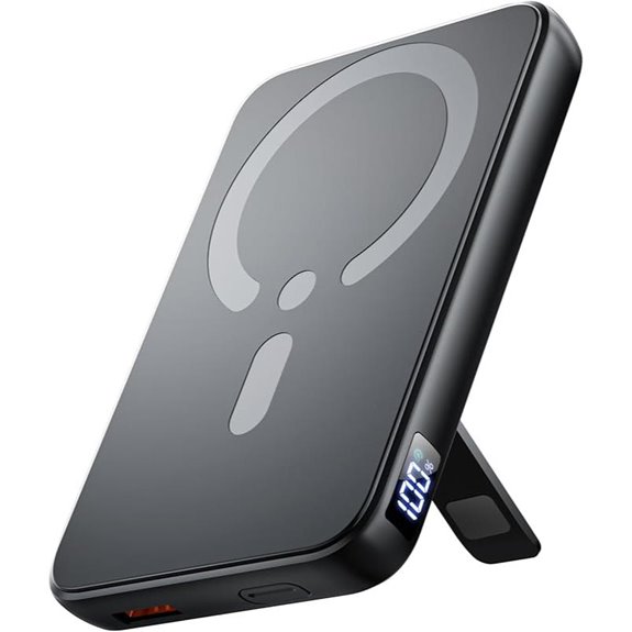 4 Best MagSafe Battery Packs Worth Keeping On Hand 2 MagSafe 12000mAh Wireless Power Bank with Stand