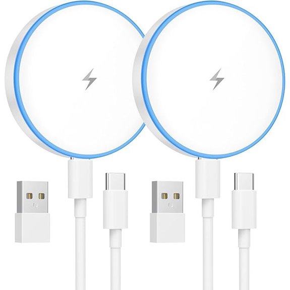 5 Best Wireless Charging Pads That Actually Last All Day 2 MagSafe Charger 2-Pack with Dual Ports for iPhone/AirPods