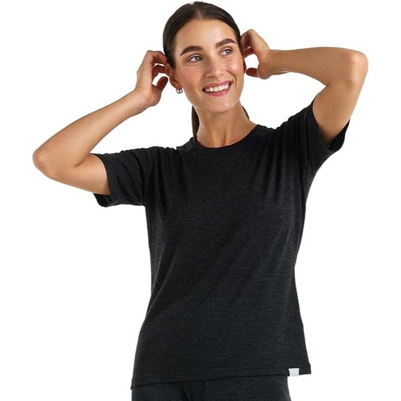 5 Best Merino Wool Tees That Feel Like Cloud Nine 2 Merino Wool Shirt Women – 100% Merino Base Layer