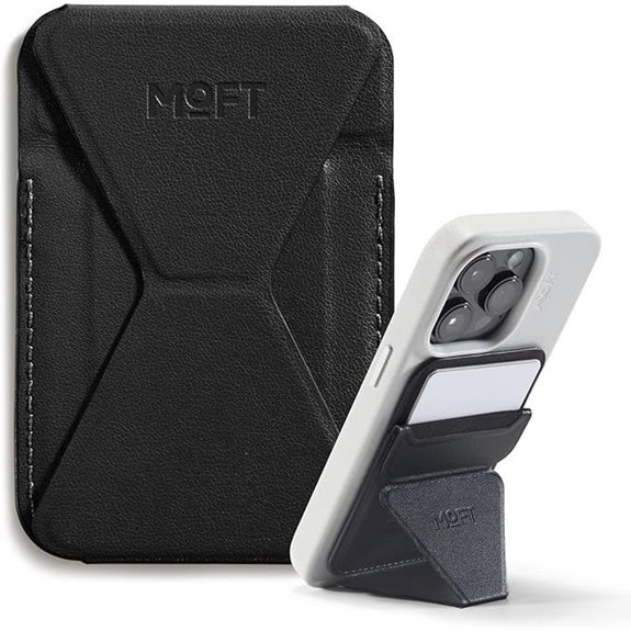 5 Best MagSafe Wallet Stands Worth Showing Off 2 MOFT Magnetic Wallet Stand for iPhone Series