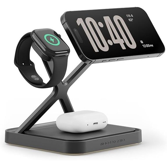5 Best 3-in-1 MagSafe Stations for Power and Portability 5 NOCO XGrid XDS3: 3-in-1 Wireless Charging Station