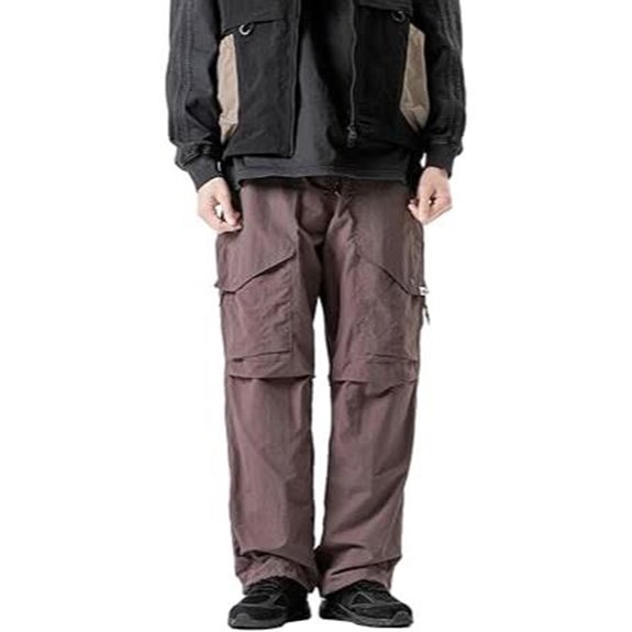 5 Best Tactical Joggers for Streetwear Fans 4 Parachute Cargo Pants: Lightweight Fleece-Lined Joggers