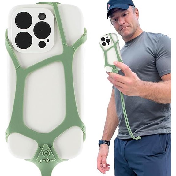5 Best Phone Lanyard Straps Your Phone Will Love 2 Pulpo Safety Phone Lanyard: Anti-Theft Silicone Strap