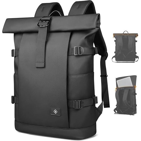 5 Best Roll-Commute Backpacks You’ll Actually Use Daily 4 Rolltop Laptop Backpack with 15.6 Laptop Compartment