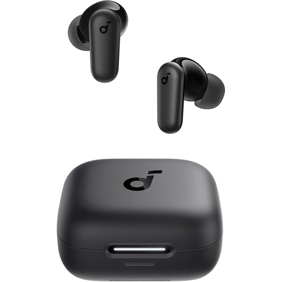 4 Best Earbuds for Commuting That Won’t Let You Down 3 Soundcore P30i ANC Earbuds with Case Stand