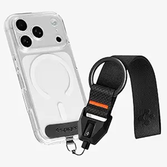 5 Best Phone Lanyard Straps Your Phone Will Love 5 Spigen Universal Lanyard Wrist Strap with Keychain