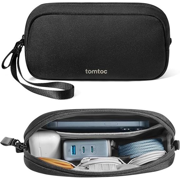 5 Best Tech Organizer Pouches You’ll Actually Use And Love 5 Tomtoc Electronics Organizer Travel Case with Cables and Accessories