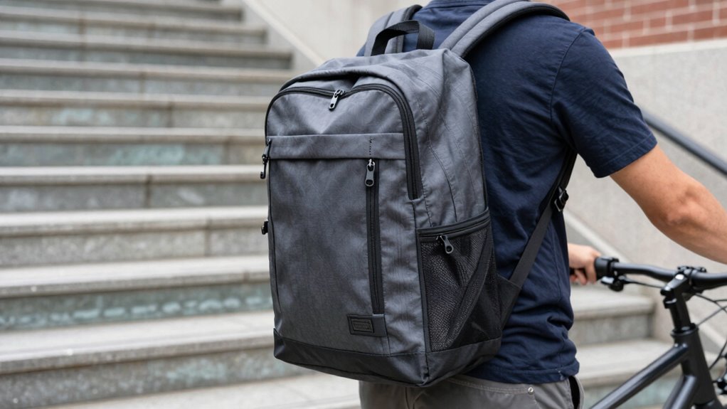 top roll commute backpacks