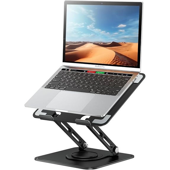 Tounee Laptop Stand with 360° Rotating Base