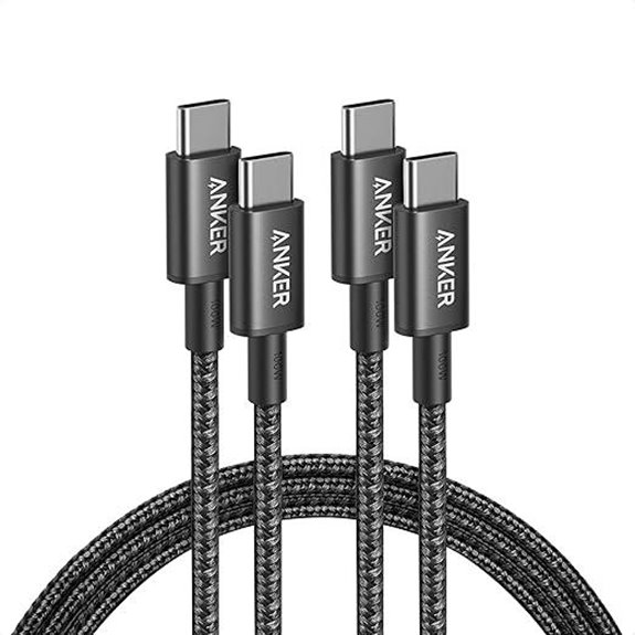 5 Best 100W USB-C Cables That Don’t Quit on Power 3 Anker USB-C to USB-C Cable 2-Pack 6ft