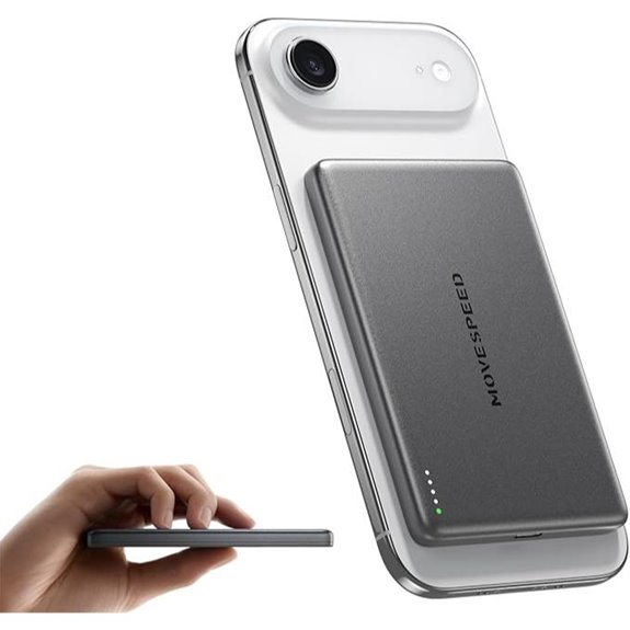 4 Best MagSafe Battery Packs Worth Keeping On Hand 4 Ultra Slim MagSafe Power Bank 5000mAh Starry Gray