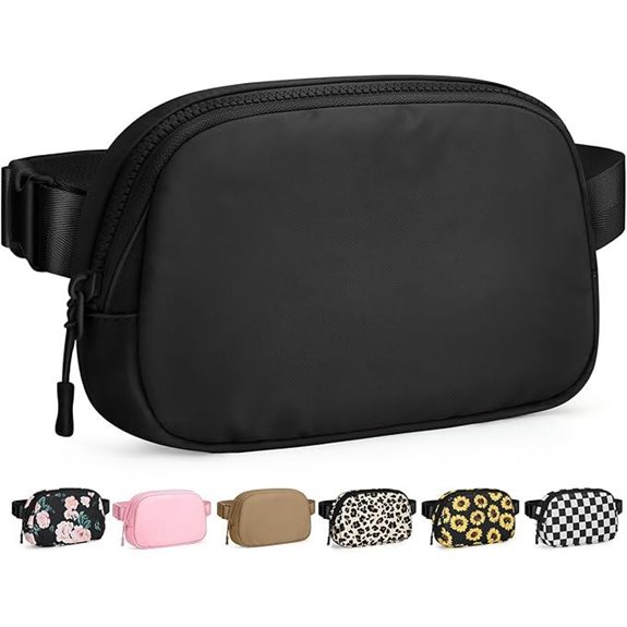 5 Best Belt Bags You’ll Actually Wear All Summer 1 Women’s Waterproof Fanny Pack with Zipper Back Pocket